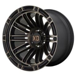 XD Series XD846 Double Deuce 20x10 6x139.7 -18 ET 106.3 CB Satin Black Dark Tint