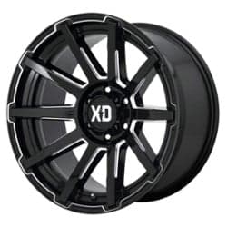 XD Series XD847 Outbreak 18x9 5x139.7 0 ET 78.1 CB Gloss Black Milled