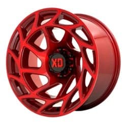 XD Series XD860 Onslaught 17x9 6x139.7 -12 ET 106.1 CB Candy Red