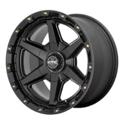 KMC KM101 Tempo 17x9 6x120/6x139.7 18 ET 78.1 CB Satin Black