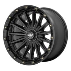 KMC KM102 Signal 17x9 6x120/6x139.7 18 ET 78.1 CB Satin Black