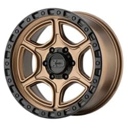 XD Series XD139 Portal 18x8.5 6x139.7 18 ET 106.3 CB Satin Bronze With Satin Black Lip