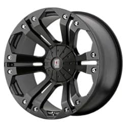 XD Series XD778 Monster 18x9 5x127/5x139.7 -12 ET 78.3 CB Matte Black