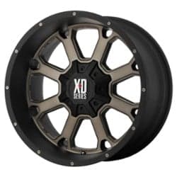 XD Series XD825 Buck 25 20x9 6x135 30 ET 87.1 CB Matte Black w/Dark Tint