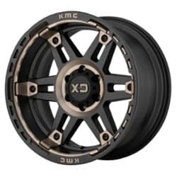 XD Series XD840 Spy II 20x9 5x127 0 ET 78.3 CB Satin Black With Dark Tint