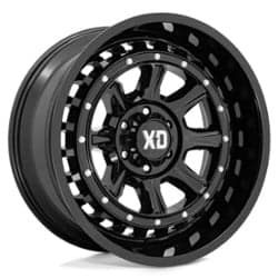 KMC XD866 Outlander 22x10 5x127 -18 ET 71.5 CB Gloss Black