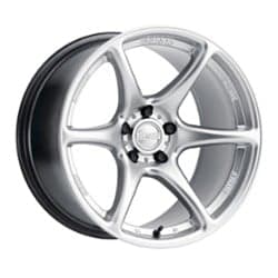 Kansei Tandem 18x8.5 5x108 35 ET 63.3 CB Hyper Silver