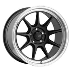 Konig Countergram 15x9 4x100 35 ET 73.1 CB Matte Black / Matte Machined Lip