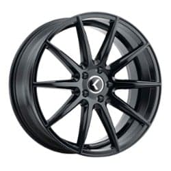 Kraze KR194 Cosmos 17x8 5x108 38 ET 63.5 CB Gloss Black