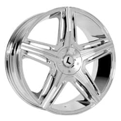 Kraze KR158 Hype 20x8.5 5x110/5x115 40 ET 73 CB Chrome