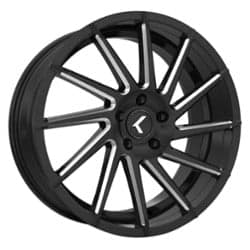 Kraze KR181 Spinner 22x8.5 5x112 40 ET 66.6 CB Black Milled