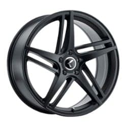 Kraze KR195 Milano 17x8 5x108 38 ET 63.5 CB Satin Black