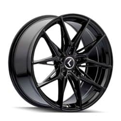 Kraze KR196 Evolve 20x9 5x112 35 ET 66.6 CB Gloss Black