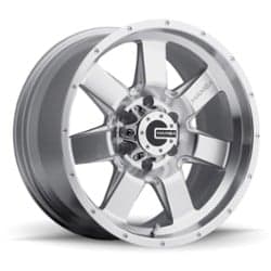 Mamba M14 17x9 6x139.7 -12 ET 106.1 CB Machined Face Silver