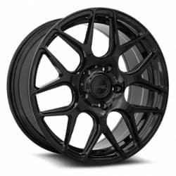 MRR FS01 21x9 5x112 25 ET 66.6 CB Gloss Black