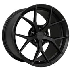 MRR FS06 21x12 5x112 25 ET 66.6 CB Matte Black