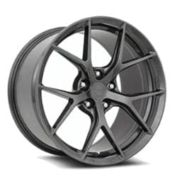 MRR FS06 21x12 5x112 25 ET 66.6 CB Matte Gunmetal