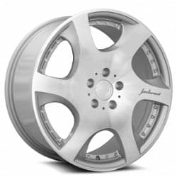 MRR VP3 19x10.5 5x112 25 ET 66.6 CB Silver Machined Face