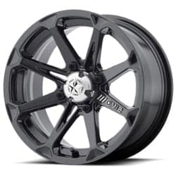 MSA Offroad M12 Diesel 18x7 4x137 10 ET 112 CB Gloss Black