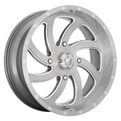 MSA Offroad M36 Switch 18x7 4x137 0 ET 112 CB Brushed Titanium