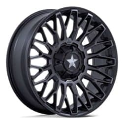 MSA Offroad M50 Clubber 14x7 4x137/4x156 10 ET 110.1 CB Matte Black DDT