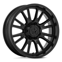 MSA Offroad M51 Thunderlips 14x7 4x137/4x156 10 ET 110.1 CB Matte Black