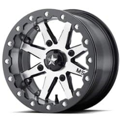 MSA Offroad M21 Lok 14x7 4x137 0 ET 112 CB Charcoal Tint