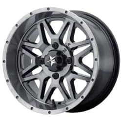 MSA Offroad M26 Vibe 14x7 4x156 0 ET 132 CB Dark Tint