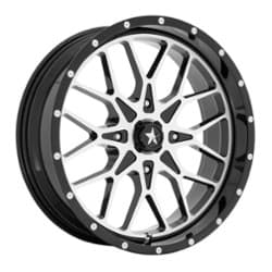 MSA Offroad MA45 18x7 4x137 0 ET 112 CB Gloss Black Machined