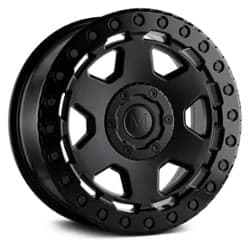 Mandrus Forscher 20x9 5x112 10 ET 66.6 CB Matte Black