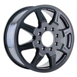 Mayhem 8101 Monstir Dually Inner 19.5x6.75 8x165.1 102 ET 121.3 CB Black