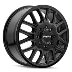 Mayhem 8107 Cogent Dually Front 17x6.5 8x200 125 ET 125.1 CB Black