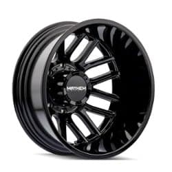 Mayhem 8107 Cogent Dually Rear 17x6.5 8x200 -142 ET 125.1 CB Black