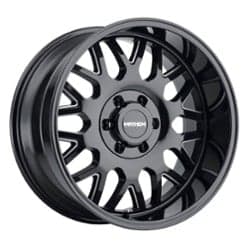 Mayhem 8110 Tripwire 20x10 8x180 -19 ET 124.1 CB Gloss Black Milled Spokes