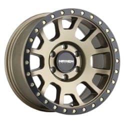 Mayhem 8302 Scout 18x9 5x127 0 ET 78.1 CB Matte Gold w/Black Beadlock