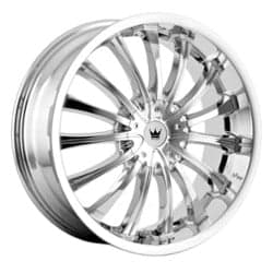 Mazzi Hype 351 20x8.5 5x105/5x114.3 35 ET 72.56 CB Chrome