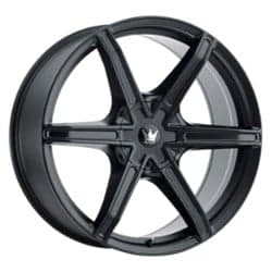 Mazzi Stilts 371 24x9.5 5x115/5x120 18 ET 74.1 CB Matte Black