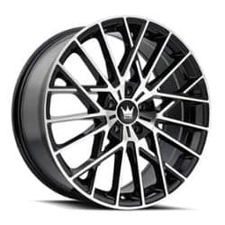 Mazzi Jinx 378 18x8 5x120 40 ET 72.56 CB Black Machined