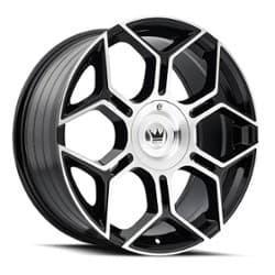 Mazzi Libra 379 20x8.5 5x110/5x115 35 ET 72.56 CB Black Machined