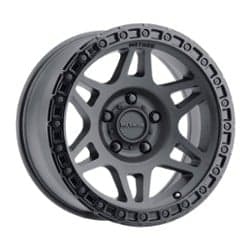 Method 312 Standard 17x8.5 5x127 0 ET 71.5 CB Matte Black Wheel Gloss Black Lip