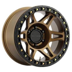 Method 106 Beadlock 17x9 Blank 6 Lug -44 ET 71.5 CB Bronze