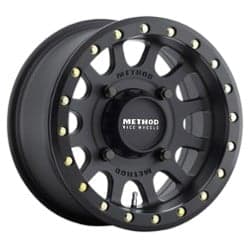 Method 401 UTV Beadlock Series 12x7 4x115 38 ET 85.5 CB Matte Black