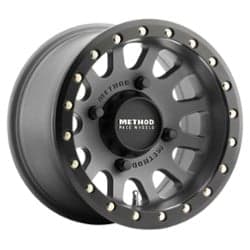 Method 401 UTV Beadlock Series 14x7 4x136 13 ET 106 CB Titanium