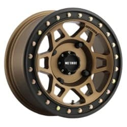 Method 405 UTV Beadlock 14x7 4x136 13 ET 106 CB Bronze