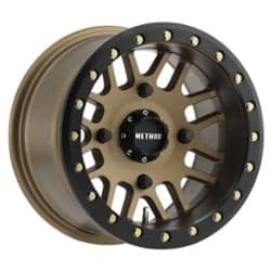 Method 406 UTV Beadlock 14x8 4x156 -2 ET 132 CB Bronze