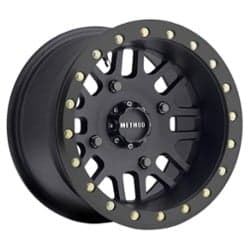 Method 406 UTV Beadlock 12x8 4x136 0 ET 106 CB Matte Black