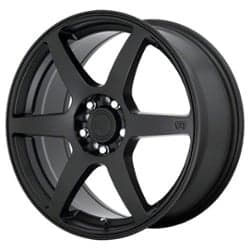 Motegi MR143 CS6 16x7 5x108/5x114.3 40 ET 72.56 CB Satin Black