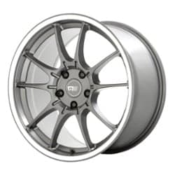 Motegi MR152 SS5 19x8.5 5x100 30 ET 56.1 CB Gunmetal with Machined Lip