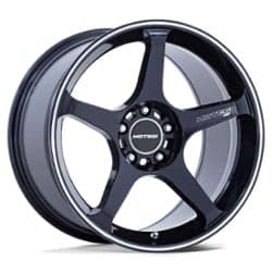 Motegi MR159 Battle V 18x9.5 5x114.3 15 ET 72.56 CB Obsidian