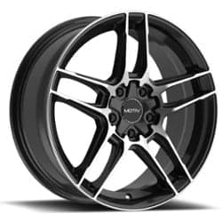 Motiv 434B 18x7.5 5x114.3/5x120 40 ET 74.1 CB Machined Black